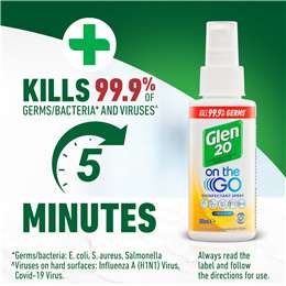 Glen 20 On The Go Disinfectant Spray Citrus Notes