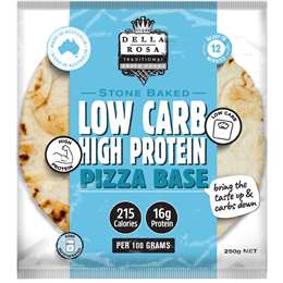 Della Rosa Low Carb High Protein Pizza Base