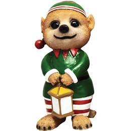 Christmas Solar Meerkat Lantern 