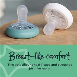 Tommee Tippee Closer To Nature Breast Like Pacifier 6-18 Months