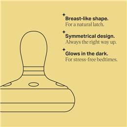 Tommee Tippee Closer To Nature Breast Like Pacifier 6-18 Months