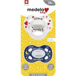 Medela Day & Night Soothers 18 Months +