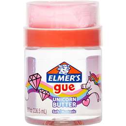 Elmer's Gue With Unicorn Butter Mix In's Premade Slime 237mL