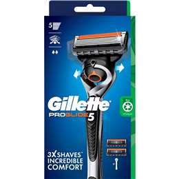 Gillette Proglide Mens Razor Handle With 2 Blade Cartridges