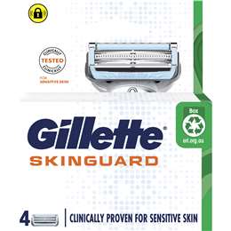 Gillette Skinguard Shaving Razor Blades