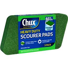Chux Heavy Duty Scourer Pads 3 pack