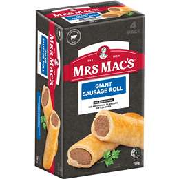 Mrs Mac's Giant Sausage Rolls