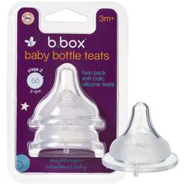 B.box Baby Bottle Teats Stage 2 