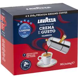 Lavazza Crema e Gusto Ground Coffee 1kg