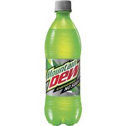 Mountain Dew Energised Sugar Free Caffeinated Soft Drink Bottle 600ml ...