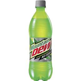 Mountain Dew Energised Sugar Free Caffeinated Soft Drink Bottle 600ml ...