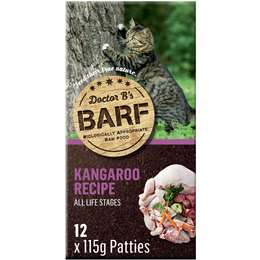 Dr B S Dr B's Barf Kangaroo Recipe Frozen Cat Food