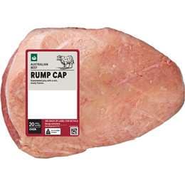 Woolworths Australian Beef Rump Cap