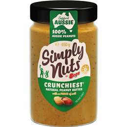 Bega Simply Nuts The Crunchiest Natural Peanut Butter product image