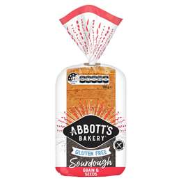 Abbott's Bakery Gluten Free Sourdough Grains & Seeds Bread Slice Loaf product image