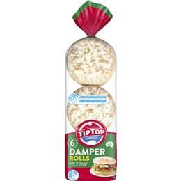 Tip Top Damper Rolls BBQ Bread Bakery product image