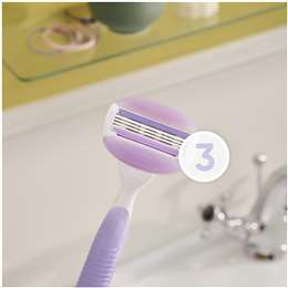 Gillette Comfortglide Freesia Razor & 1 Cartridge Set