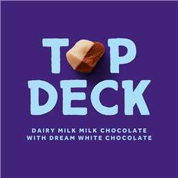 Cadbury Dairy Milk Top Deck Chocolate Block