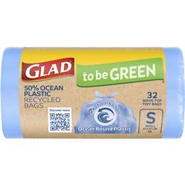 Glad To Be Green 50% Ocean Plastic Recycled Bag Small