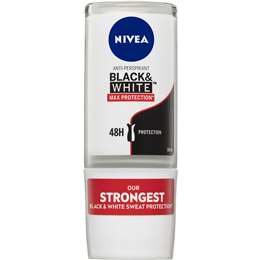 Nivea Black & White Max Protection 48 Hour Roll On Deodorant