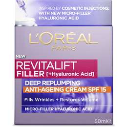 L'oreal Revitalift Filler Deep Replumping Anti-ageing Cream