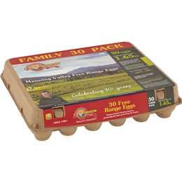 Manning Valley 30 Free Range Eggs