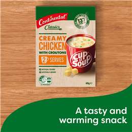 Continental Classics Cup A Soup Creamy Chicken With Croutons
