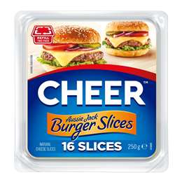 Cheer Aussie Jack Burger Slices 