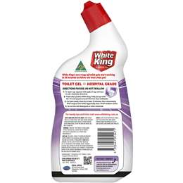 White King Toilet Gel With Added Stain Remover Lavender