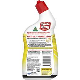 White King Toilet Gel With Added Stain Remover Lemon