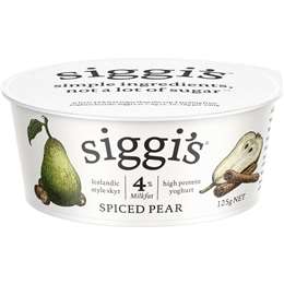 Siggi's Yoghurt Limited Edition Spiced Pear 125g