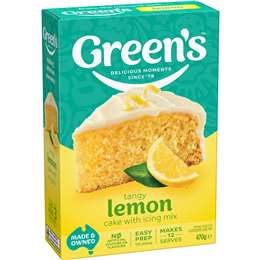 Green's Traditional Cake Mix Lemon 470g