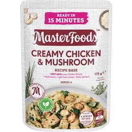 MasterFoods Creamy Chicken & Mushroom Recipe Base
