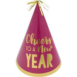 Korbond New Year's Eve Foil Hats Colour 
