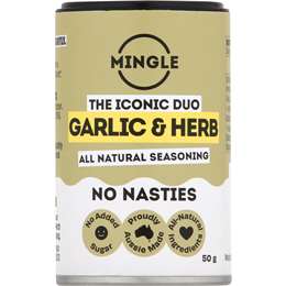 Mingle Garlic & Herb All Natural Seasoning 50g