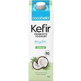 Cocobella Kefir Probiotic Yoghurt Dairy Free Natural
