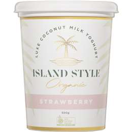 Nakula Island Style Organic Coconut Milk Yoghurt Strawberry