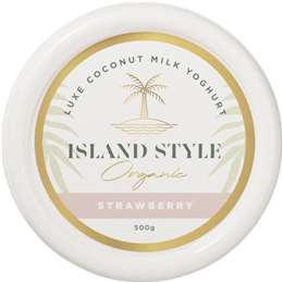 Nakula Island Style Organic Coconut Milk Yoghurt Strawberry