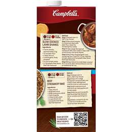 Campbell's Real Stock Beef Salt Reduced Liquid Stock