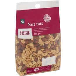 Woolworths Mixed Nuts Roasted & Salted