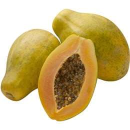 Papaya Red Cut Half
