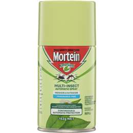 Mortein Naturgard Odourless Multi Insect Automatic Spray Refill 152g