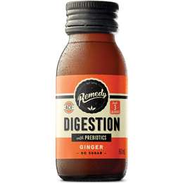 Remedy Digestion With Prebiotics Ginger Shot 60mL