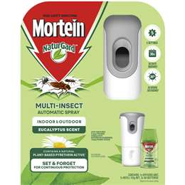 Mortein Naturgard Multi-insect Automatic Diffuser Eucalyptus 152g