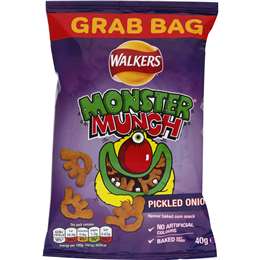 Walker's Monster Munch Pickled Onion 40g