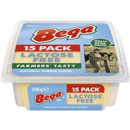 Bega Lactose Free Cheese Slices Slices product image