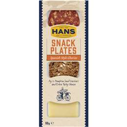 Hans Snack Plates Spanish Style Chorizo