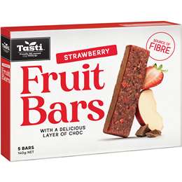 Tasti Fruit Bar Strawberry 5 Pack