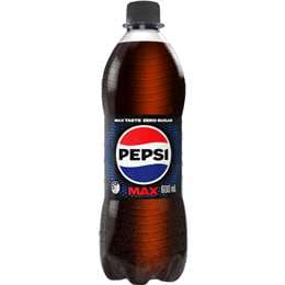 Pepsi Max No Sugar Cola Soft Drink Bottle