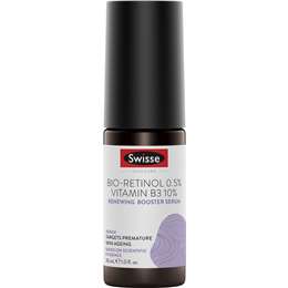 Swisse Skincare Bioretinol Renew Boost Serum Targets Aging Skin